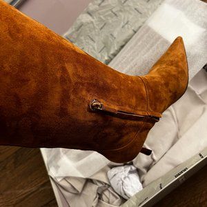 Lola Cruz Cher Suede Boots - Cedar (Brown)